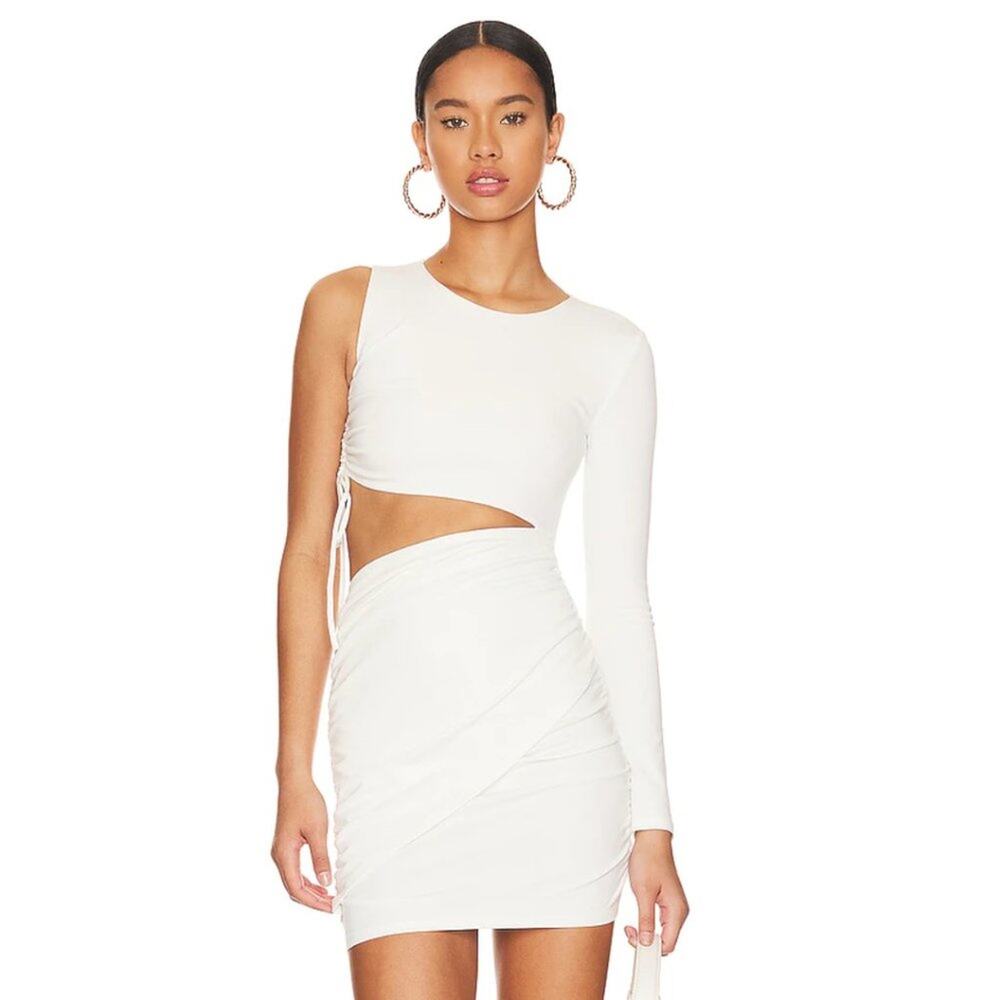 Camila Coelho Ramona Mini Dress in White NWOT Size Small